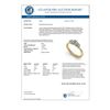Image 3 : 1 CTW Past Present Future Certified VS/SI Diamond Ring Martini 18K Yellow Gold - REF-153A8X - 32254