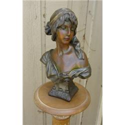 CENDRILLON Plaster Bust of Woman #1511