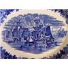 Image 2 : WEDGWOOD Blue Transfer Oval Platter