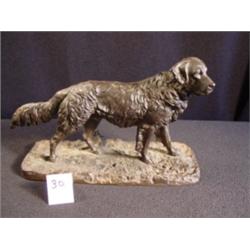 Cast Iron GOLDEN RETRIEVER Dog Figurine