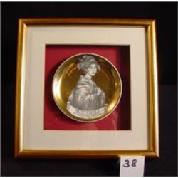 MADAME BUTTERFLY Plate - Framed