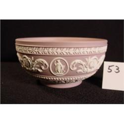 WEDGWOOD Bowl Lavender Jasperware