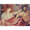 Image 2 : SAMSON & DALILA 19th Century Needlework