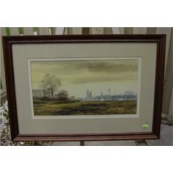 INDIANAPOLIS SKYLINE - Acrylic - Vietor