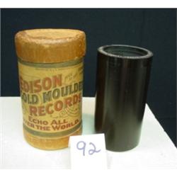 PHONOGRAPH CYLINDER Silver Hiels