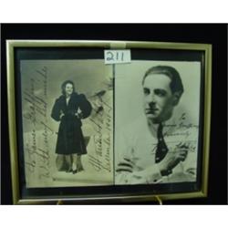 Opera Autograph MARIAN TALLEY + SCHIPA