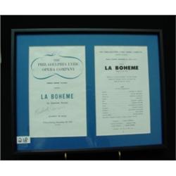 Opera Autograph - ELIZABETH CARRON