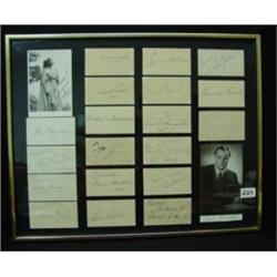 Opera Autographs - LOT OF 21