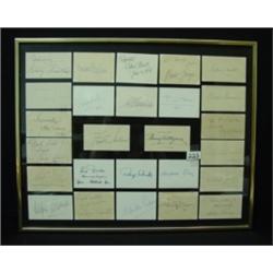 Opera Autographs - LOT OF 26