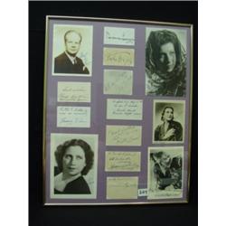 Opera Autographs - LOT OF 14
