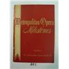 Image 1 : Book - METROPOLITAN OPERA MILESTONES