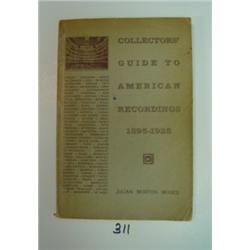 Collectors Guide to American Recordings