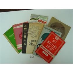 Books - RECORD CATALOGS - Lot of 7