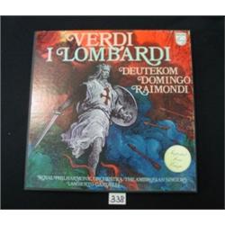 Boxed Set of 3 Records - GIUSEPPE VERDI