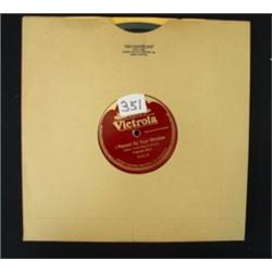 Records - 78s - FRANCIS ALDA (5)