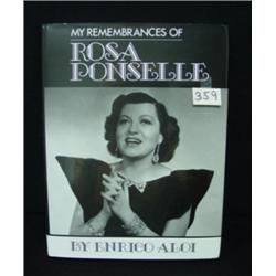 Book - ROSA PONSELLE - Limited Edition