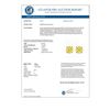 Image 3 : 3 CTW Cushion Cut Citrine Designer Solitaire Stud Earrings 18K Yellow Gold - REF-29W3F - 21739