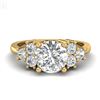 Image 2 : 1.5 CTW VS/SI Diamond Solitaire Ring 18K Yellow Gold - REF-409F3N - 36940