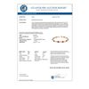 Image 3 : 3.76 CTW Ruby & Diamond Bracelet 10K Yellow Gold - REF-43Y6K - 14510