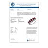 Image 2 : 0.88 CTW Ruby Ring 18K White Gold - REF-31Y5K - 12676