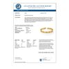 Image 2 : 7.05 CTW Opal & Diamond Bracelet 10K Yellow Gold - REF-60T9M - 10384