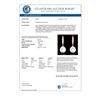 Image 3 : 0.18 CTW Micro VS/SI Diamond & Pearl Designer Earrings 14K Rose Gold - REF-30A9X - 22637