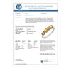 Image 2 : 1.33 CTW Yellow Sapphire & Diamond Ring 18K White Gold - REF-32W9F - 10757