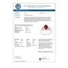 Image 2 : 1.35 CTW Ruby & Diamond Ring 14K Rose Gold - REF-26T4M - 13625