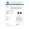 Image 3 : 1.11 CTW Fancy Black VS Diamond Solitaire Stud Earrings 10K Rose Gold - REF-26W8F - 36588