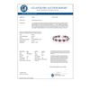 Image 3 : 16.0 CTW Ruby & Diamond Bracelet 14K White Gold - REF-400K2W - 13903