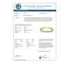 Image 2 : 10.15 CTW Yellow Sapphire & Diamond Bracelet 14K Yellow Gold - REF-92W8F - 10917