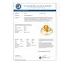 Image 2 : 2.04 CTW Citrine & Diamond Ring 10K Yellow Gold - REF-20H2A - 10697