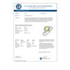 Image 2 : 0.48 CTW Peridot & Diamond Ring 10K White Gold - REF-13Y3K - 12787