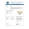 Image 3 : 1.15 CTW Certified VS/SI Diamond Bypass Solitaire Ring 18K Yellow Gold - REF-363T5M - 27680