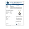 Image 3 : 1.07 CTW Certified H-SI/I Quality Diamond Solitaire Necklace 10K Yellow Gold - REF-147W2F - 36764