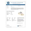 Image 3 : 0.8 CTW Certified VS/SI Princess Diamond Solitaire Ring 18K Yellow Gold - REF-134Y4K - 27641