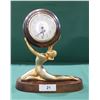 Image 1 : ART DECO FIGURAL CLOCK