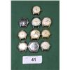 Image 1 : TEN VINTAGE 17 & 21 JEWEL WRIST WATCHES
