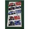 Image 1 : FIVE VINTAGE NOS 1970'S TRUCK PATCHES