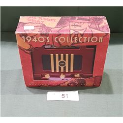 REPLICA 1940'S RADIO