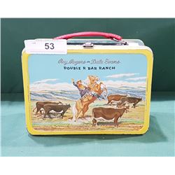 VINTAGE ROY ROGERS METAL LUNCH KIT