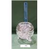 Image 1 : PINWHEEL CRYSTAL FOOTED ROSE BOWL