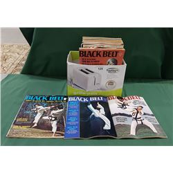 31 1970'S BLACK BELT MARTIAL ARTS MAGAZINES