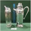 Image 1 : TWO VINTAGE CHROME MARTINI SHAKER & COFFEE POT