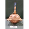 Image 1 : ASIAN CARVED WOOD LIDDED DISH