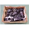 Image 1 : BOX LOT CAMERAS & LENSES
