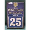 Image 1 : VINTAGE ROYAL BANK CALENDAR