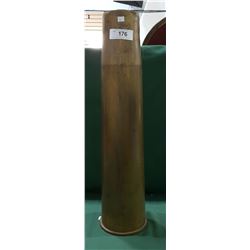 VINTAGE 105MM AMMUNITION SHELL CASING