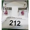 Image 2 : STERLING SILVER GEMSTONE EARRINGS
