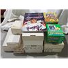 Image 1 : 12 BOXES BASEBALL, FOOTBALL & BASKETBALL CARDS
